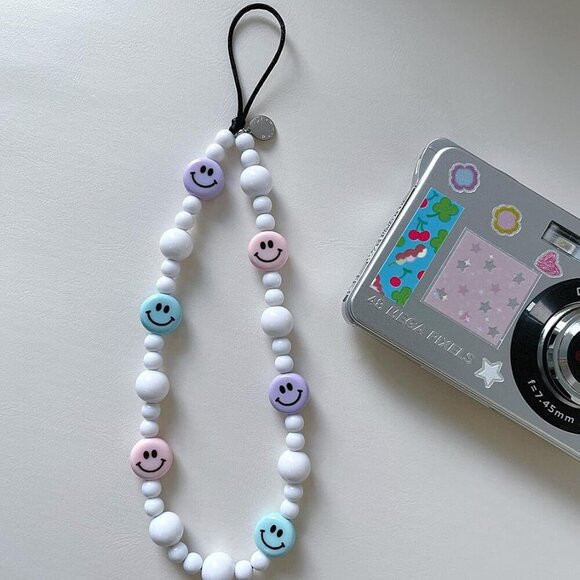 Phone Charm Strap Universal Cell Phone Lanyard Wrist Strap Beaded Phone Chain St - Picture 4 of 6